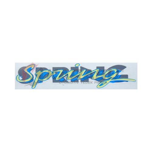SPRİNG KAĞIT YAZI                                                               