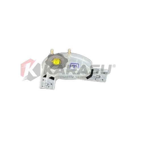  EGEA 1.3 1.6 MJTD EURO 6 (ÜSTTEN ÇİFT ÇIKIŞ) RADYATOR EK DEPOSU  ( KAPAKLI )   