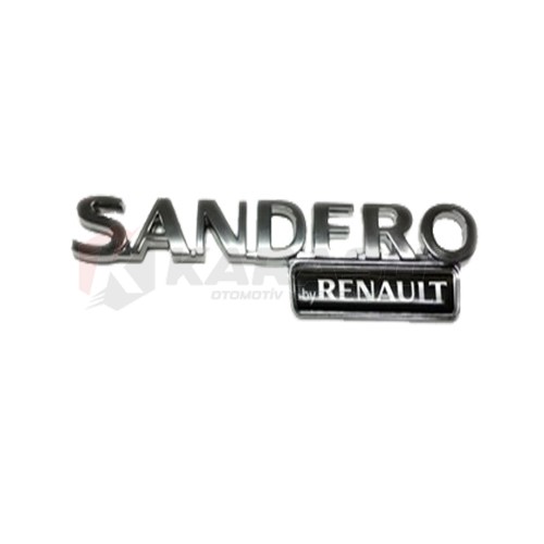 SANDERO BY RENAULT BAGAJ YAZI                                                   
