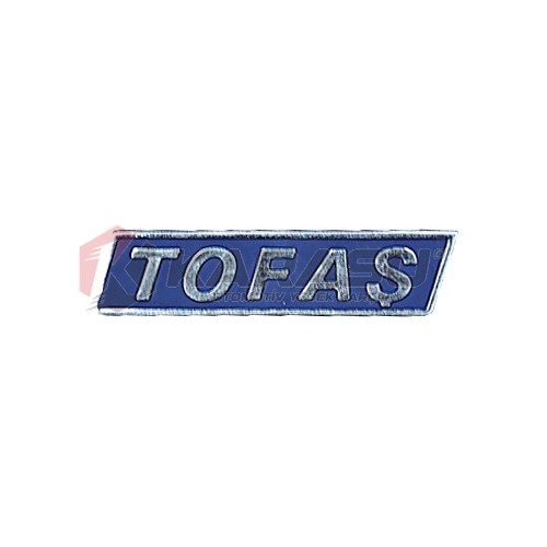 TOFAŞ ESKİ MODEL YAZI MAVİ                                                      