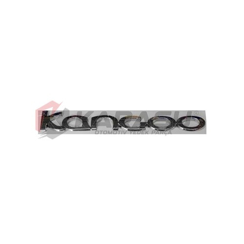 KANGOO 3 - 4  YENİ MODEL BAGAJ YAZI                                             