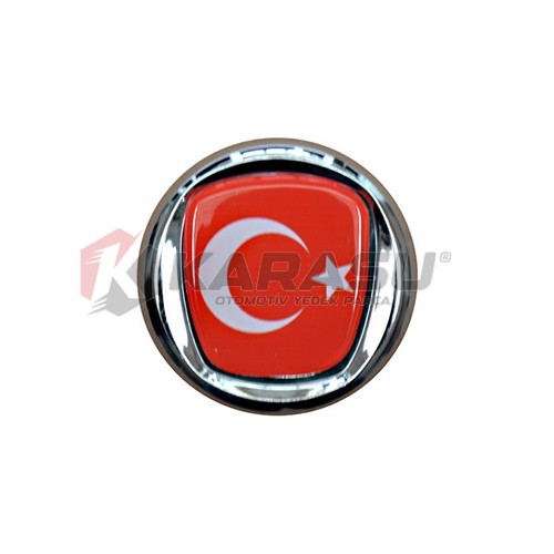 TÜRK BAYRAĞI ARMA BANTLI(DKŞ)(ÇAP 74)                                           